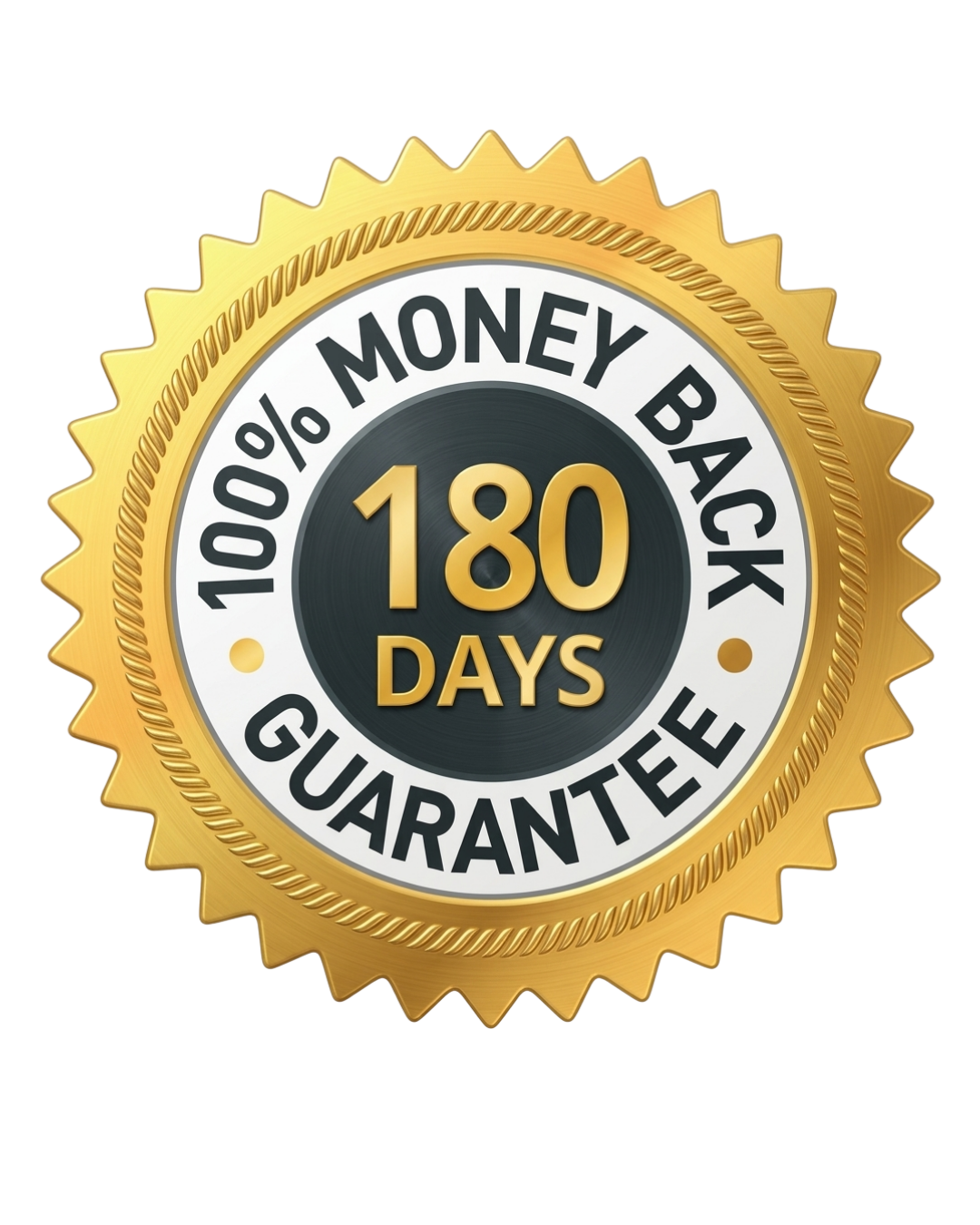 180 Days Money Back Guarantee
