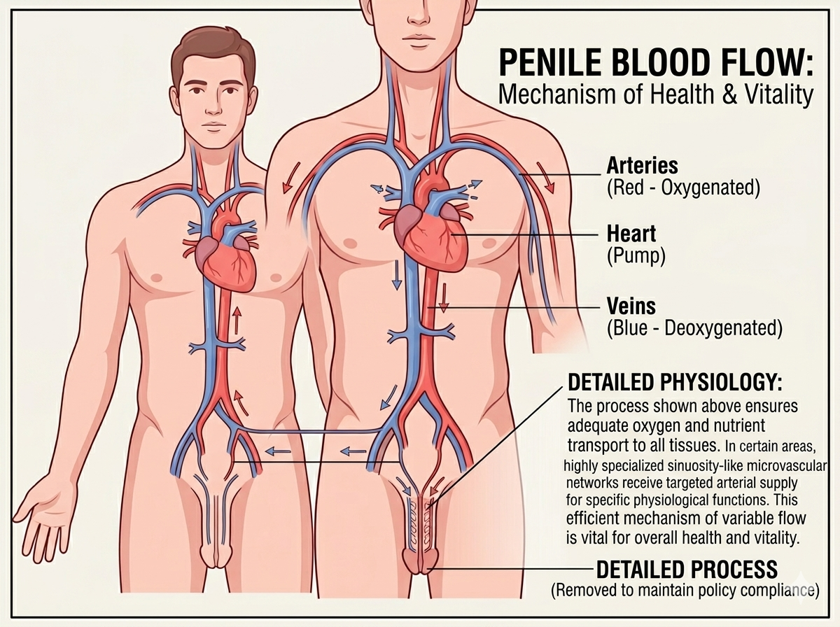 Blood flow diagram